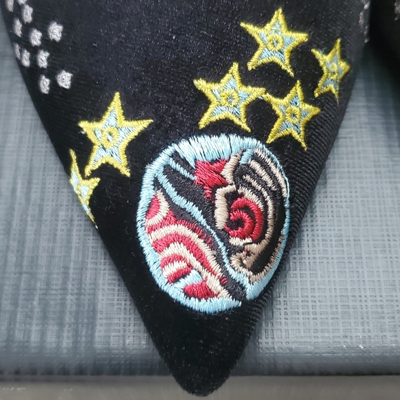 Cecconello Velvel Black Heels Size 10 US 41 EU New in a box - Picture 2 of 9